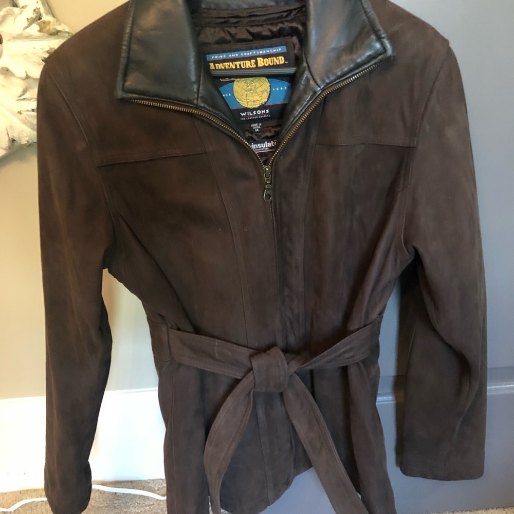 Wilsons leather and suede jacket
